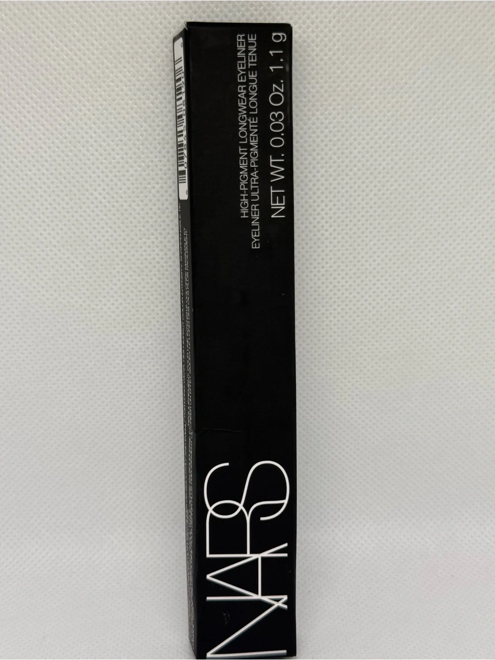 NEW NARS High Pigment Longwear Eyeliner Via Veneto Black 0.03 oz 8190